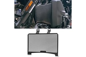 Dreamseek Radiator Guard for Harley Sportster S 1250 RH1250 2021 2022 Motorcycle Mesh Shield Protection Water Tank Grille Net Cover CNC Aluminum Black