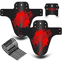 Parafango MTB NICEDACK Per Mountain Bike - Anteriore/Posteriore, Compatibile 20-29 Pollici E Fat Bike - Foto 2