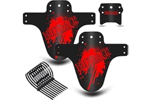NICEDACK Parafango MTB, Compatibile Anteriore o Posteriore Enduro Parafanghi Bici MTB Misura BMX 20 26" 27,5" 28" 29 Pollici Mountain Bike e Fat Bike