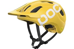 POC Axion Race MIPS Casco da bici - Protezione di precisione specifica per il trail, con tecnologia brevettata e vestibilità totalmente regolabile per comfort e sicurezza