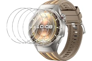 Rojeuinn 4 Stück Schutzfolie für Huawei Watch GT 6 Pro 46mm panzerglas, Kratzfest, extrem langlebig, HD-Displayschutzfolie