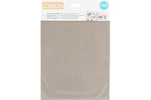 We R Memory Keepers 0633356612445 Cinch-8.5 x 11-Chipboard Designer Bookboard (2 Piece), Grey
