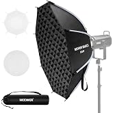 NEEWER BASICS Octogonal Softbox Kit for Photography Video Recording, NS34P | 35"/90cm Softbox/Grid/Diffuser/Bowens Mount Quic