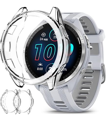 Coque De Protection Pour Garmin Venu X1 - PC + Verre Trempé - Anti-chute, Anti-rayures - Noir