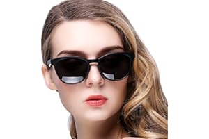 KANASTAL Polarizadas Alta Protección Gafas de Sol Mujer Protección UV400 Adecuadas para Conducir, Viajar, Uso Diario