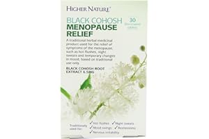 Higher Nature Black Cohosh Menopause Relief 30 Tablets