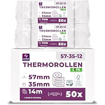 Thermorollen EC-Cash – 57 X 36 Mm, 12 M Lang, SEPA-Lastschrift, BPA-frei, Von Heflo