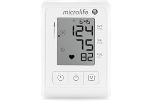 Microlife BP B1 Classic Upper Arm Blood Pressure Monitor | BIHS Approved & Clinically Validated for Accuracy | with Irregular Heartbeat Detection | Includes Universal M-L Cuff (22-42cm)