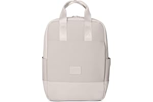Johnny Urban Jona Medium plecak damski, elegancki – nowoczesny plecak na laptopa – mały plecak na uczelnię, do szkoły miejskiej – plecak miejski z kieszenią na laptopa – odporny na działanie wody, Sand, jeden rozmiar