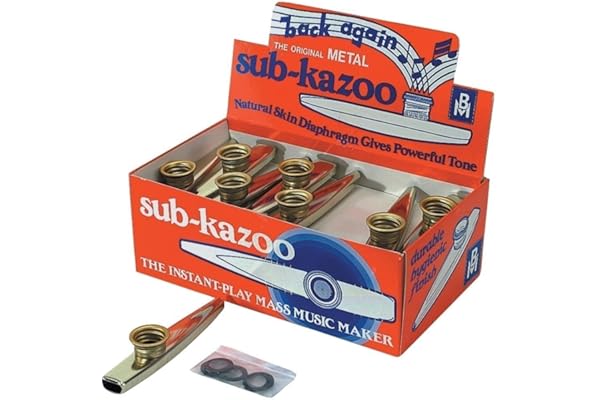 Kazoo Sub-Kazoo Kazoo en métal Instrument modifiant la voix