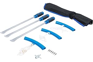 ‎BGS BGS 74447 | Reifen-Montiereisen- und Kantenschutz-Satz | für Motorräder | 13-TLG.