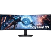Samsung Odyssey G9 G91F 49 inch DQHD 144 Hz VA 1ms 1000R Curved Player Monitor, LS49FG916EUXUF