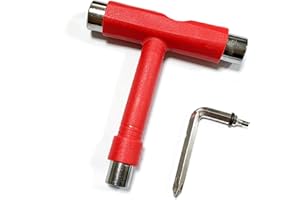 Jancosta All-In-One Skate Tools T-Tool - Multi-function and Portable Skateboard T Tool