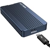 Teknobiyotik TBU405AIR Thunderbolt 4 40Gbps, Intel JHL7440 Chipset, Max. 8TB M.2 NVMe 2230/2280 Uyumlu, Tak &Ccedil;alıştır, Al&uuml;miny