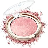 Baked Blush Powder Pink Silver Shimmer Multi-Purpose Blush Make Up Palette Highly pigmented long-lasting blush powder fine powder buildable glow blush for various skin types 1 x 14 g pinky