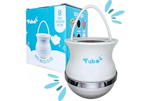 Tubo Bath Filter 2.0 - The Original 8 Stage Bath Water Filter for Tub Faucet - Removes 99% of Chlorine and Contaminants - BPA-Free - Supports Healthy Skin & Hair - Easy Installation
