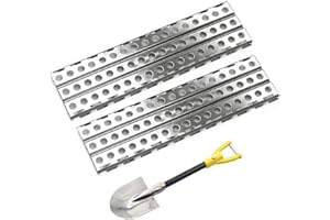 KEEDA Scalette e pala in metallo per sabbia, scheda di recupero per auto cingolate RC 1/10 TRX4 Defender Axial SCX10 D90 CC01 Redcat MST accessori in scala (giallo)