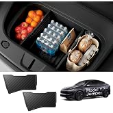 Spigen Tesla Model Y Juniper 2026-2025 &Ouml;n Bagaj İ&ccedil;i B&ouml;l&uuml;c&uuml; Ayırıcı Organizer Seti TO229J Siyah - ACP10799 (Spigen TR Garantil