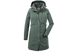 Killtec Damen Parka Funktionsparka mit abzippbarer Kapuze KOW 165 WMN PRK wasserdicht, Winddicht, atmungsaktiv