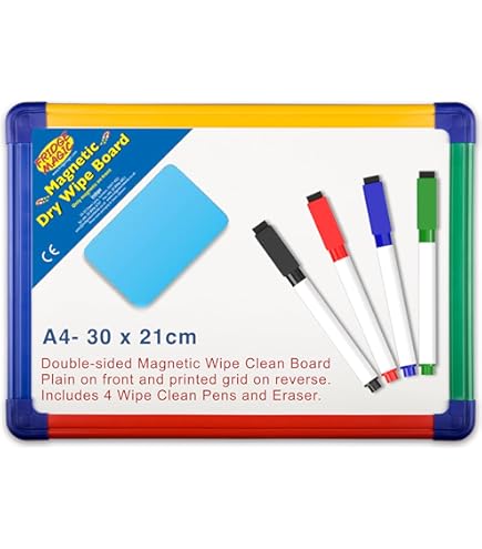 Luxor Double Sided Magnetic White Board 48" X 36
