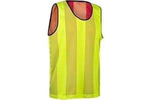 ELF Sports Wende Leibchen, Farbe:Gelb/Rot, Größe:M-L