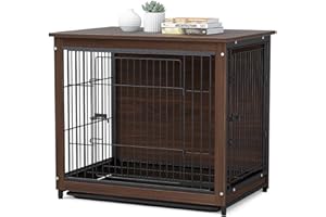 MaxxPet Hundekäfig - Tierkäfig Kleine Hunde - Haustierkäfig - Gitterbox Hund - Hundebox mit 2 Türen - Moderne Hundehütte Indoor für Hunde - 82x55x64cm