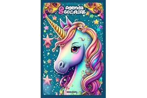 Agenda Scolaire licorne 2023 2024: Boostez votre productivité, optimisez vos études et brillez dans toutes vos matières grâce à notre Planificateur ... un jour (Août 2023/Juin 2024) au format A5