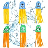 SULOLI Diving Toy for Children, 6 Pieces Children's Pool Games, Colourful Diving Toys, for Underwater Training, Pool Games