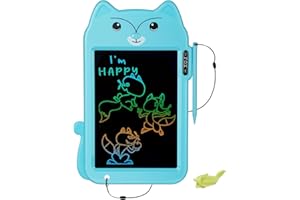 ADORIC Tableau Magique d'écriture LCD Jouet, 8,8 Pouces Planche à Dessin,Tablette Enfants,Renard Jouet, Jouet éducatif adapté aux garçons et aux Filles de 3 à 8 Ans.