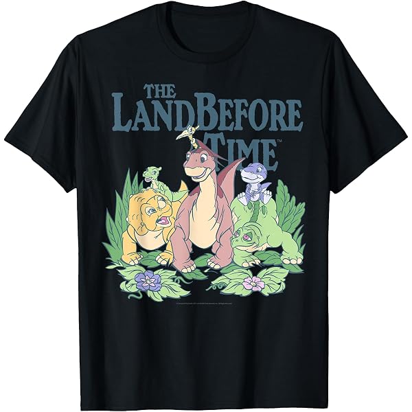 The Land Before Time T-Shirt : Amazon.co.uk: Fashion