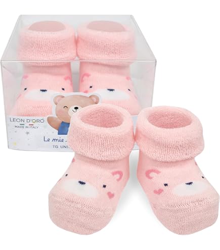 Weri Spezials Spugna Calzini ABS per Bambini con suola