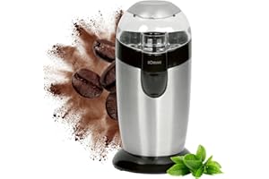 Bomann KSW 446 CB - Macinacaffè - 120 W - Bianco/Grigio