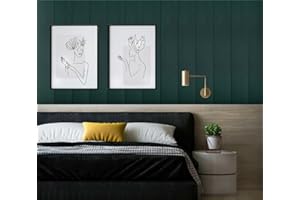 Deccart - Sockelleisten 100 x 16,7cm - Fußleisten aus Polystyrol - Sockelleiste Moderner Abschluß - Fussleisten - Bodenleisten – Grün/6m²