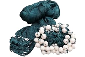 CINGHI LUSSO Drag Fischnetz, Fischfangnetz, professionelles Seinennetz, maximiert den Fang für Flussblockierung, Elritze, Höhe 2 m/3 m/4 m