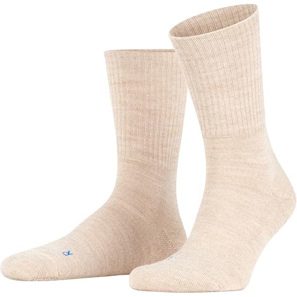 FALKE Striggings Rib Chaussettes Femme Laine Mérinos Respirantes Chaussettes Chaudes Côtelées