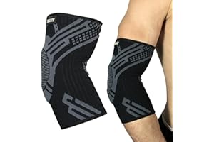 Tenace Codera Jiu Jitsu, Grappling - Protección Codos de Compresión y Acolchado MMA, BJJ, Muay Thai, Judo - Alta Durabilidad y Rendimiento Unisex