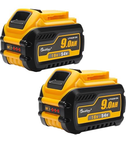2 Stuks 5000mAh 18V Vervangende Accu Voor Dewalt – Past Op DCB182, DCB184, DCB200 En Meer Met LED-indicator