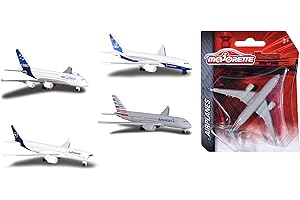 Majorette 212057980 Avion, 11 cm (Modèle Assorti)