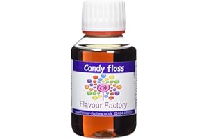 Flavour Factory Candy Floss Intense Food Flavouring, 100 ml