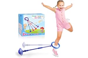 Chridark Toys for 3+ Year Old Kids: Ankle Skip Ball for Boys Girls Gifts for Age 3 4 5 6 7 8 Years Old Kid Birthday Presents Toy for Toddler Ages 3-8 Game Toys for Garden Outside Kids Adult