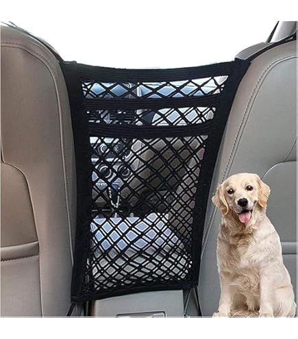 Montesy Auto Trennwand Für Hunde - Kratzfeste Haustier Barriere Für SUV