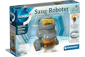 Clementoni Galileo-Robotics – Saug-Roboter, Robotik für kleine Ingenieure, Einstieg in die Elektronik, High-Tech für Schulkinder, Spielzeug für Kinder ab 8 Jahren von Clementoni 59109