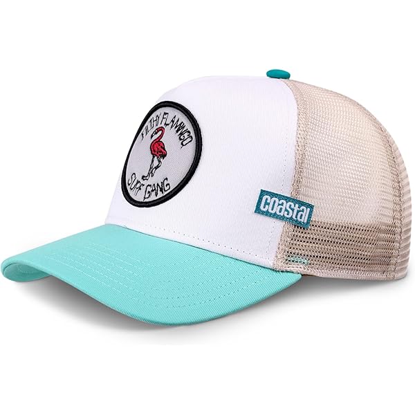 Casquette Camionneur Ajustable Black Clover, Motif Deep Ocean, Polyester Et Mesh