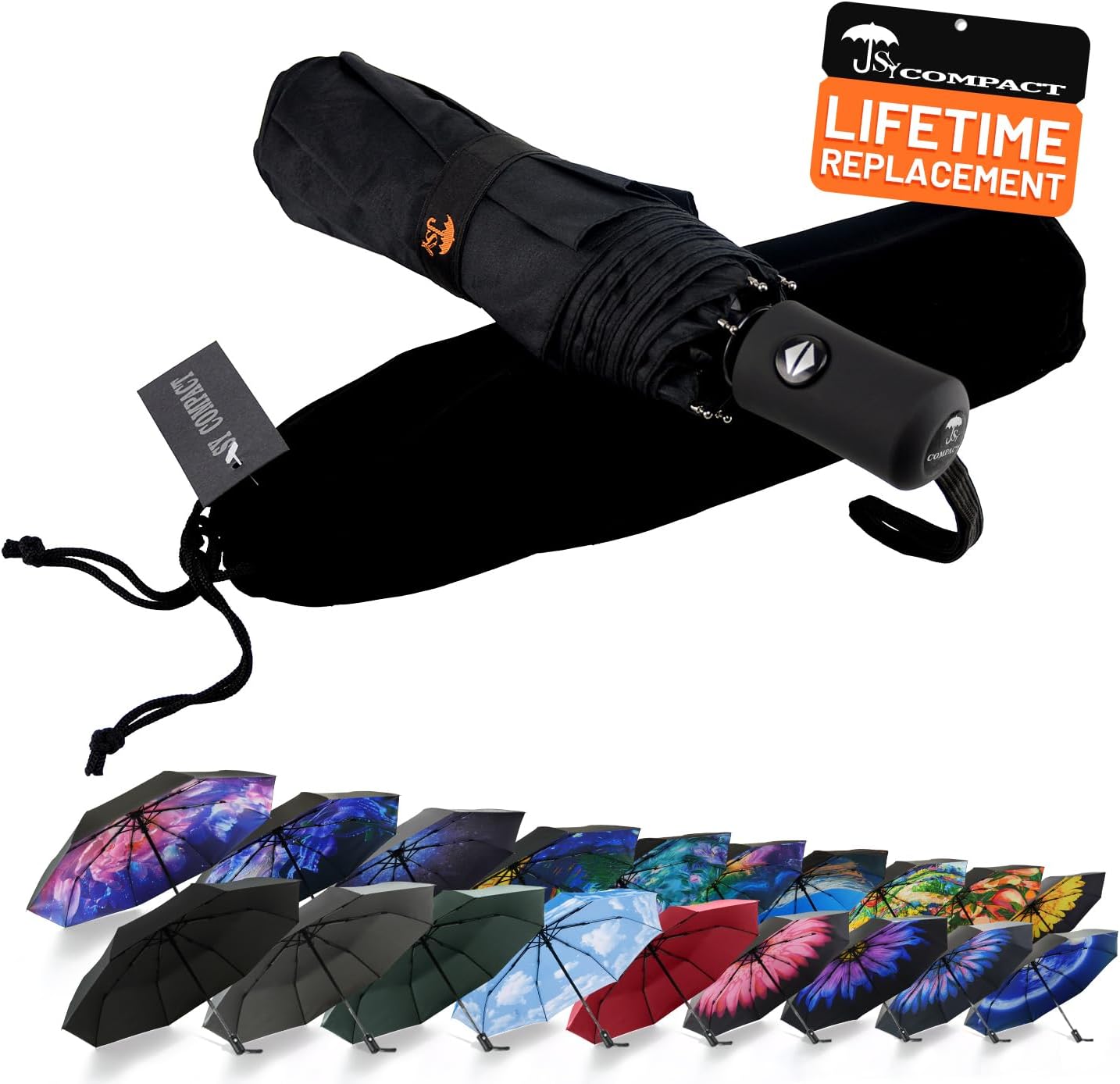 Avis d'Expert & Test Approfondi : SY COMPACT Travel Umbrella Windproof Automati (Sélection)
