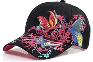 MESU Femmes Casquette de Baseball Réglable Respirant Brodé Sun Hat Sport Golf Sun Hat Casquette de Baseball Extérieure