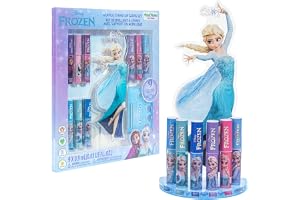 Frozen Växtbaserat Läppglans med Karaktärsställ Display