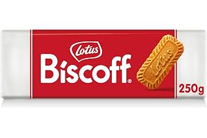 Lotus Biscoff Caramelized Cookies | Vegan | 250g | Crunchy Caramelized Cookies with no artificial colours or added flavours – perfect for sharing, snacking & baking