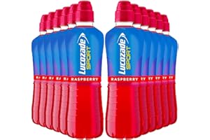 12 X LUCOZADE SPORT RASPBERRY 99P 500ml | 12 PACK BUNDLE