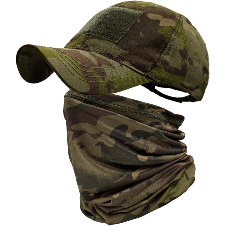 Produktbild von Hunting Hat Koyheng 3D Camo Ghillie Cap - Outdoor Hunting & Fishing Hat, Bionic Camouflage, Sunshade, Unisex Camouflage Hats
