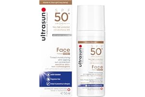 ultrasun 50+SPF Tinted Face, Honey 50 ml